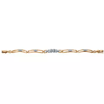 Золотой браслет 17897RS