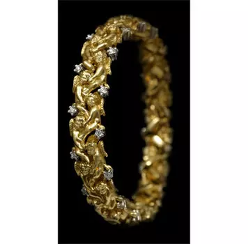 Золотой браслет 50430