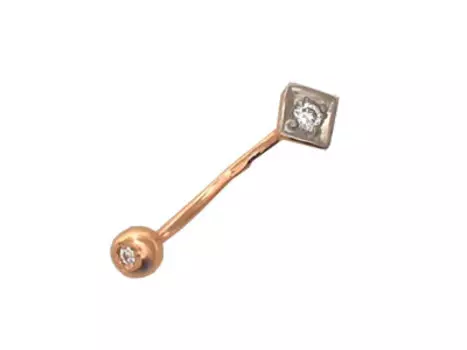 Золотой пирсинг 01I110014