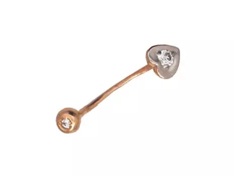 Золотой пирсинг 01I110016