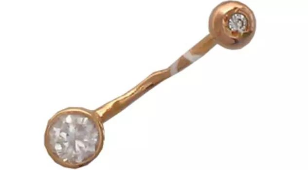 Золотой пирсинг 01I110018