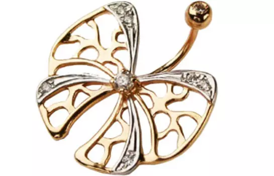 Золотой пирсинг 01I110029