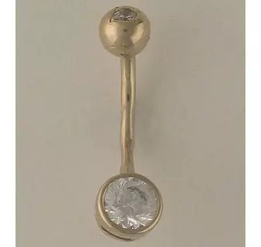 Золотой пирсинг 01I120018