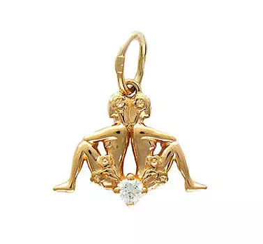 Золотой подвес 01D118006