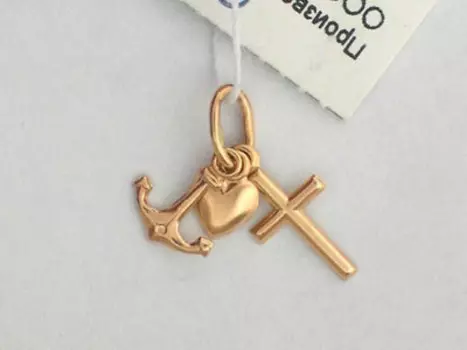 Золотой подвес 01P010397