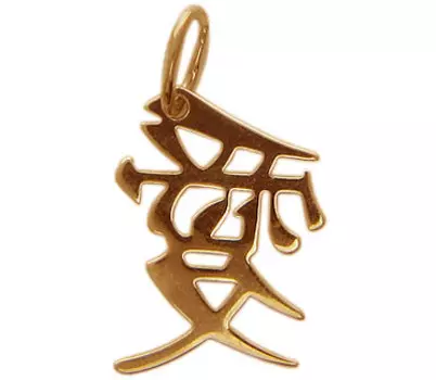 Золотой подвес 01P010643