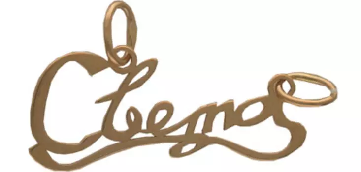 Золотой подвес 01P010828