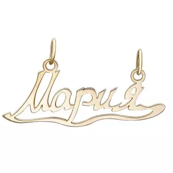 Золотой подвес 01P010829