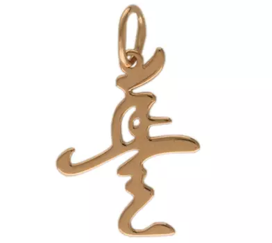 Золотой подвес 01P011039