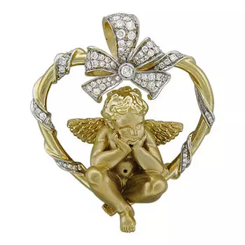 Золотой подвес 01P662008J