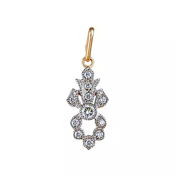 Золотой подвес 10076RS