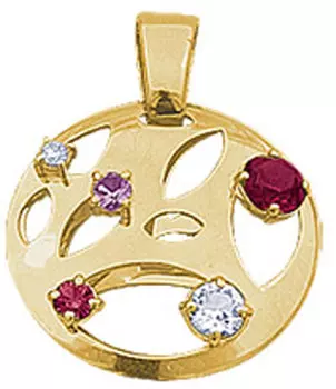 Золотой подвес 14357RS