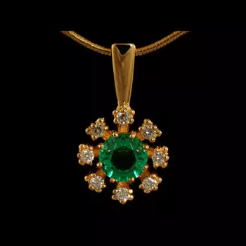 Золотой подвес 31450