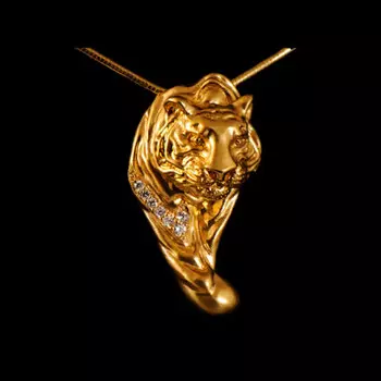 Золотой подвес 31550