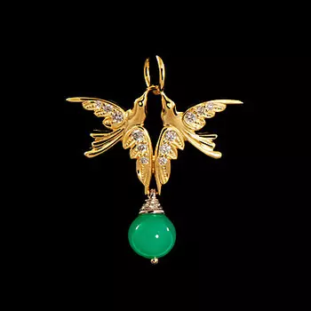 Золотой подвес 32140