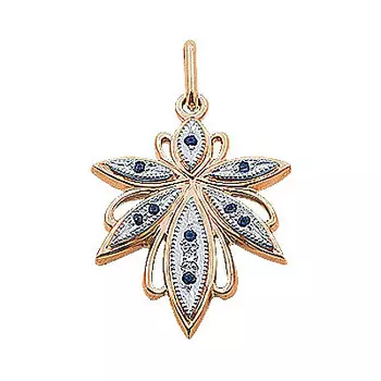 Золотой подвес 90814RS