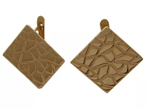 Золотые серьги 01C014219