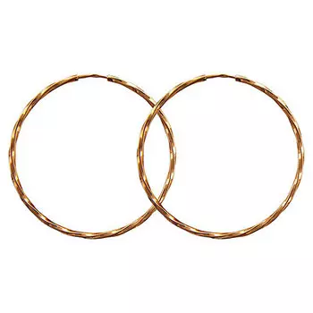 Золотые серьги 01C015732