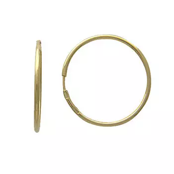 Золотые серьги 01C030414