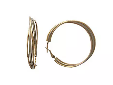 Золотые серьги 01C064449