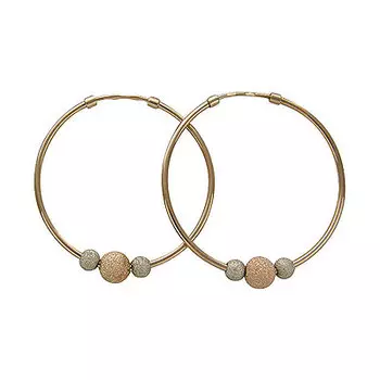 Золотые серьги 01C065461