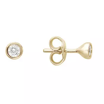 Золотые серьги 01C116024