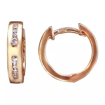 Золотые серьги 01C117324