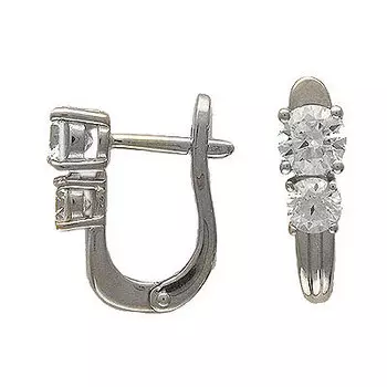 Золотые серьги 01C124541