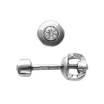 Золотые серьги 01C124658