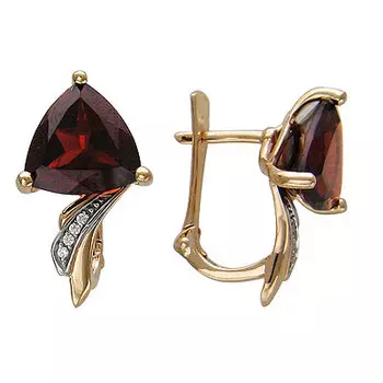 Золотые серьги 01C315360