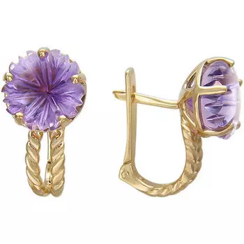 Золотые серьги 01C316616