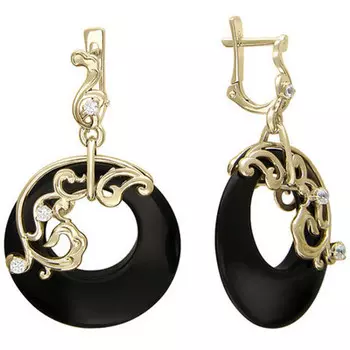 Золотые серьги 01C436131