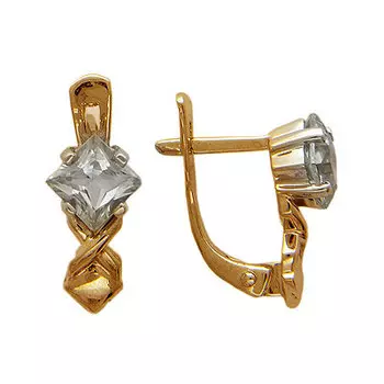 Золотые серьги 01C513547