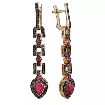 Золотые серьги 01C5311606-2