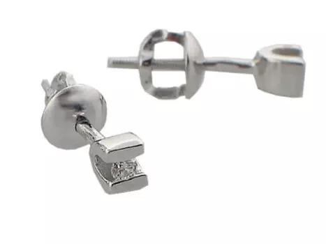 Золотые серьги 01C612113