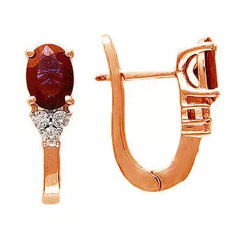 Золотые серьги 01C614570