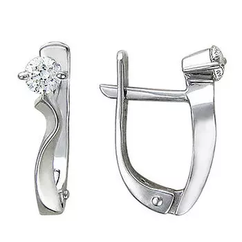 Золотые серьги 01C615747