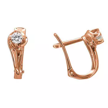 Золотые серьги 01C615750