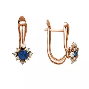 Золотые серьги 01C615968