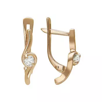 Золотые серьги 01C616812