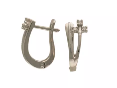 Золотые серьги 01C622919