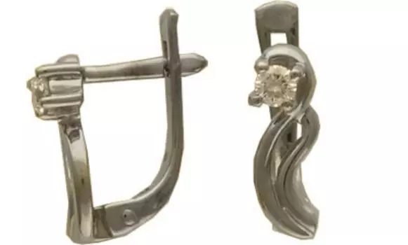 Золотые серьги 01C623662