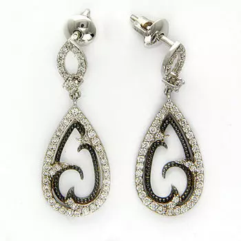 Золотые серьги 01C624902