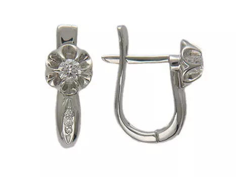 Золотые серьги 01C624991