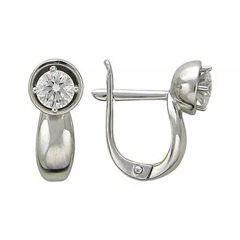 Золотые серьги 01C625106