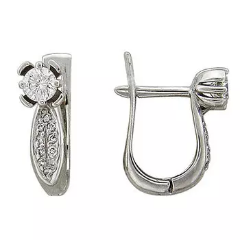 Золотые серьги 01C625183