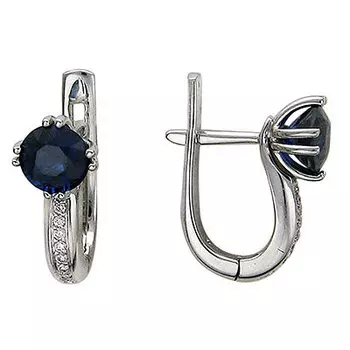 Золотые серьги 01C625400