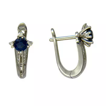 Золотые серьги 01C625931