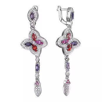 Золотые серьги 01C629958-1