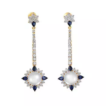 Золотые серьги 01C6311358-1